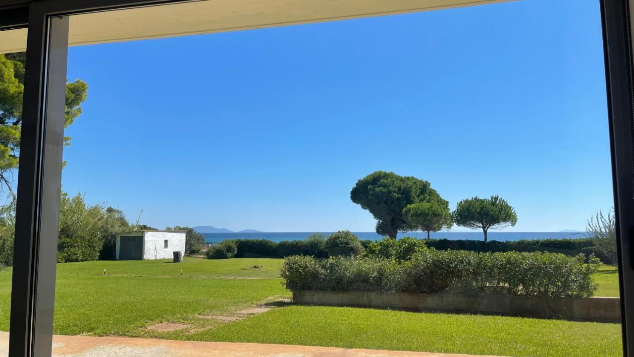 Beachfront Villa Hoopoe Schinias, Marathon Eksteriør bilde